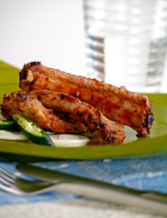 Asian Barbecue. Pork - Studio