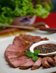 Asian Barbecue. Beef - Studio