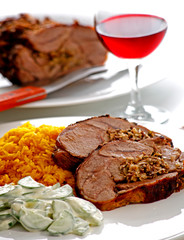 Asian Barbecue. Lamb - Studio