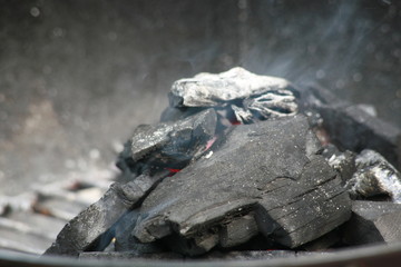 Asian Barbecue. Charcoal - Studio