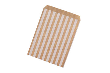 open paper envelopes kraft, stripe