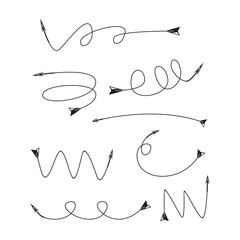 arrows and bows element set