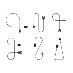 arrows and bows element set