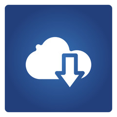 cloud download, update and install icons 