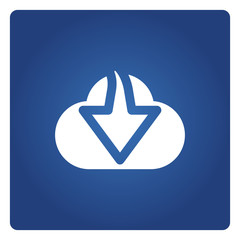 cloud download, update and install icons 