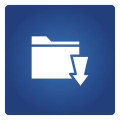 folder download, update and install icons 