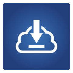 cloud download, update and install icons 