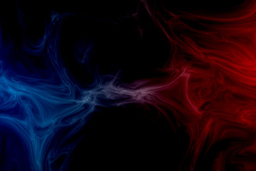 Red fire versus blue ice abstract background texture