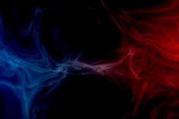 Red fire versus blue ice abstract background texture