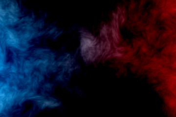 Red fire versus blue ice abstract background texture