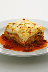 Italian Food. Lasagna - studio