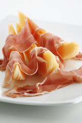 Italian Food. Prosciutto - studio