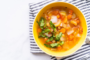Lentil soup