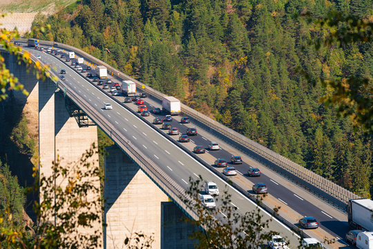 Europabr&uuml;cke am Brenner