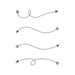 arrows and bows element set