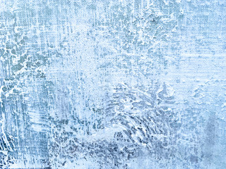 Texture of painting abstract art background light blue color.