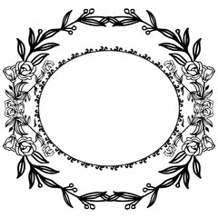 Various shape frame, decoration of invitation card, wallpaper unique. Vector