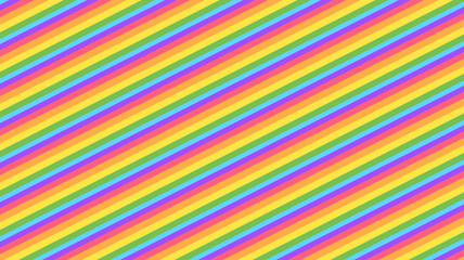 Abstract kawaii colorful sky striped rainbow background. Soft gradient pastel comic graphic. Concept for children and kindergartens or presentation