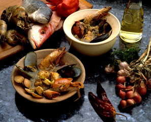 Thai Seafood. Mussel - Studio