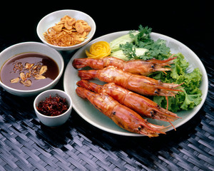 Thai Seafood. Shrimp - Studio