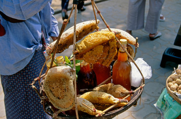 Thai Food. Food Stall - Bangkok
