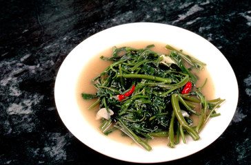 Thai Food. Morning Glory - Studio