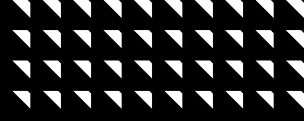 Triangle black white pattern