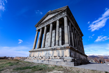 Fototapeta na wymiar the Temple of Garni in Armenia 
