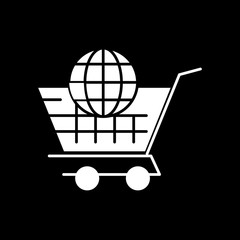 World shopping icon for your project
