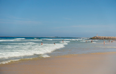 Costa Nova Beach, Aveiro, Portugal