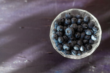 Blueberries in a bowl