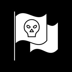  Pirate Flag icon for your project