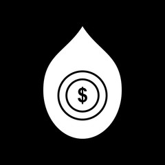 Dollar Drop icon for your project