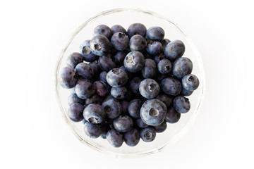 Blueberries in a bowl