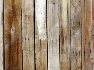 Old wooden brown door textured background     