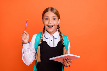 Close-up portrait of her she nice attractive lovely charming cute cherful cheery intellectual...