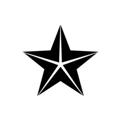 Star vector icon. Star illustration symbol for web or mobile.