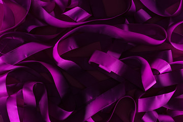 messy purple stips in shadow on purple background