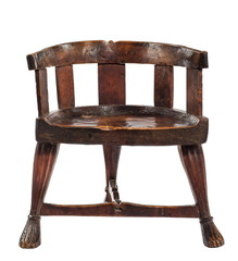 old  wooden chair