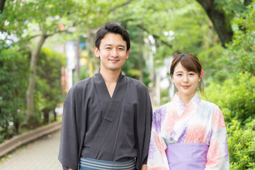 浴衣　祭り