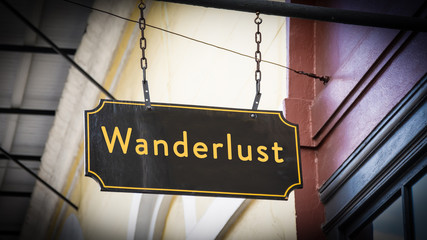 Street Sign to Wanderlust