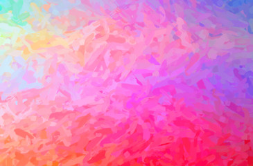 Abstract illustration of purple, red Impressionist Impasto background