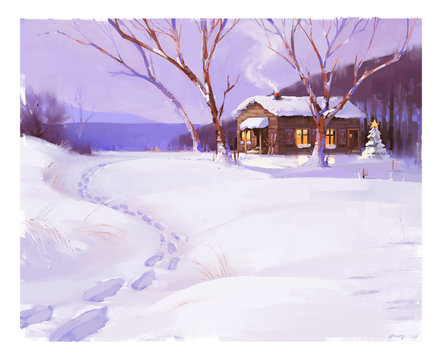 Winter Cottage