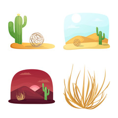 Isolated object of field and america sign. Collection of field and texas vector icon for stock.