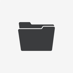 Folder File Flat Vector Icon