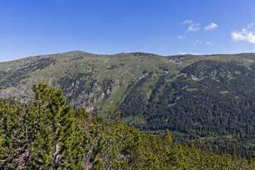 Fototapeta premium Trail for The Stinky from area of Tiha Rila, Rila mountain, Bulgaria