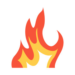 Isolated object of bonfire and ignition logo. Collection of bonfire and warm stock symbol for web.