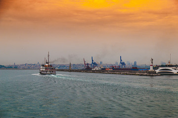 Istanbul Golden Horn and City Ferry