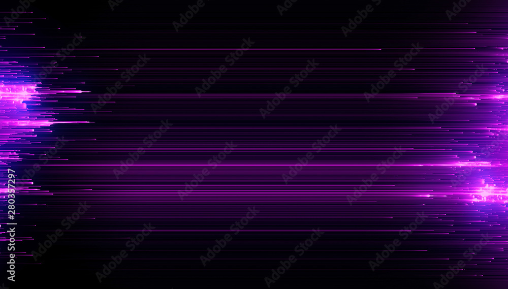 Wall mural led light. future tech. shine dynamic scene. neon flare. colorful rays. .magic moving fast lines. sp