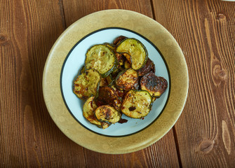 Cool Ranch Zucchini Chips